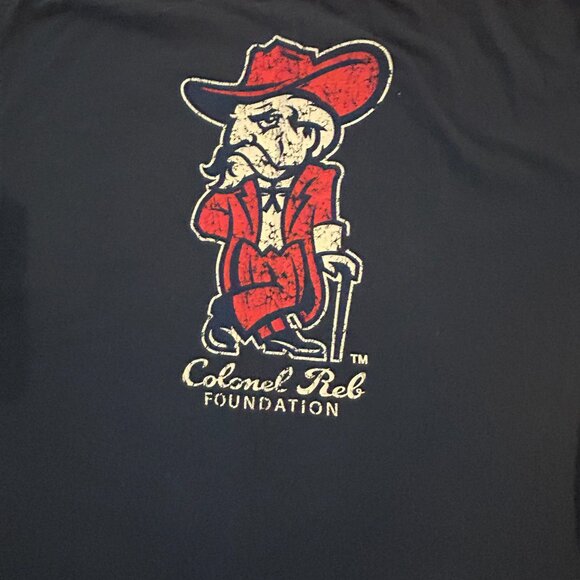 Ole Miss Colonel Reb Comfort Colors Tee T-Shirt Size Large Collegiate - Picture 8 of 14